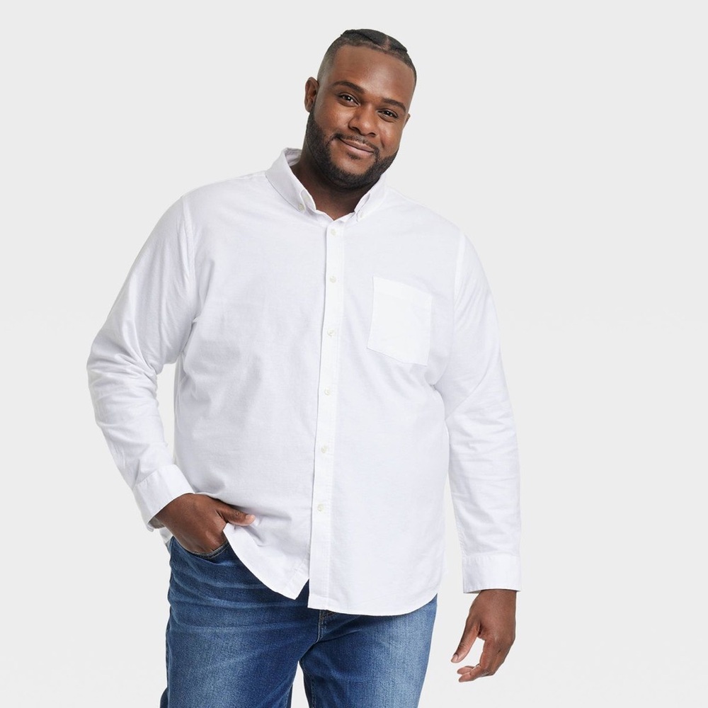 Goodfellow & Co Men’s Slim Everyday Button Down Size XL